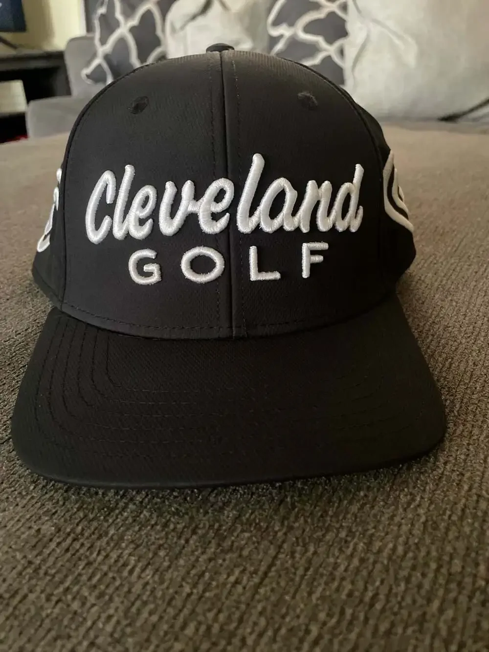 Cleveland Golf Black Embroidered Adjustable Tour Cap